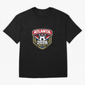 Global Cup 2026 Host City Badge Atlanta Classic T-Shirt Show Championship Spirit for FIFA World Cup 2026 Group Stage Built around CR7 and Messi, Argentina Energy, Stadium Chants, National Pride, Trophy Dreams and Unforgettable Football Memories;