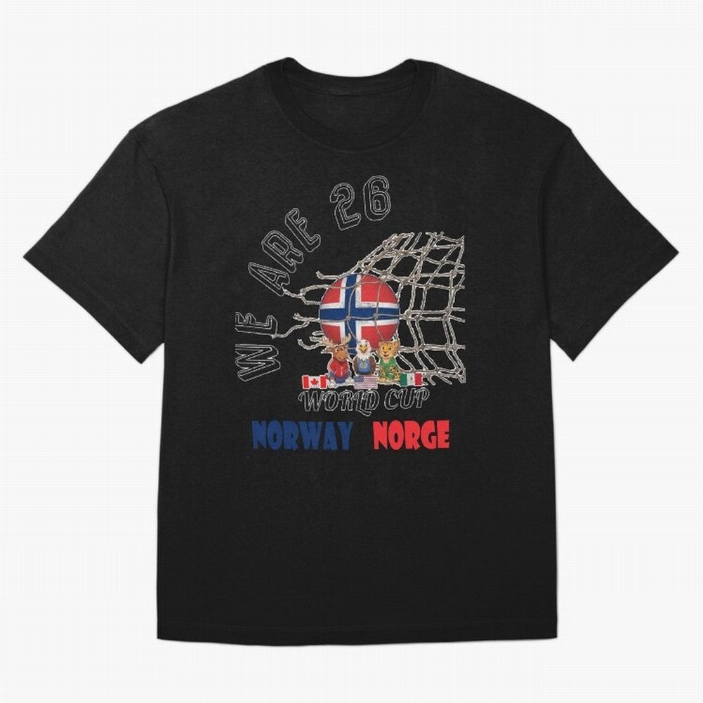 World cup 26 - Norway Classic T-Shirt Mark Match Day Hype around FIFA World Cup 2026 Group Stage, Haaland, Spain, Stadium Memories, Football Loyalty, International Chants and Championship Tradition; Built for Supporters Chasing Trophy Dreams, Final