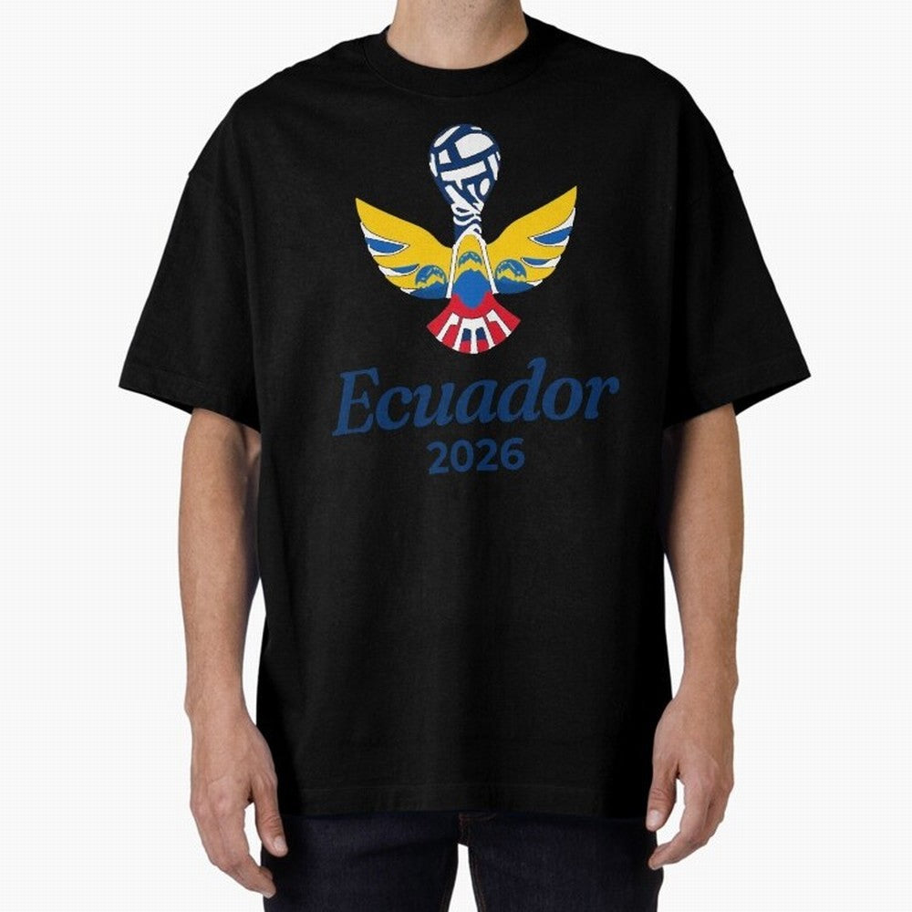 Ecuador 2026 Classic T-Shirt Bring a Vintage Feel to Match Day Hype around FIFA World Cup 2026 Group Stage, Messi and Cristiano Ronaldo, Netherlands, Football Festival Excitement, Trophy Ambitions, Country Rivalries and Star Player Buzz; Made for