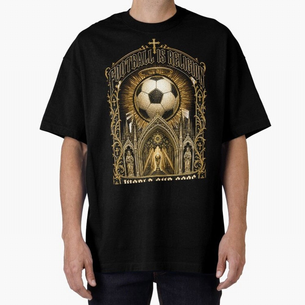 Football Is Religion World Cup 2026 Soccer T-Shirt Classic T-Shirt Celebrate the Next Chapter of FIFA World Cup 2026 for Fans of CR7 and England, Bringing Supporter Pride, Iconic Celebrations, Legendary Names and Global Match Day Energy; Great for