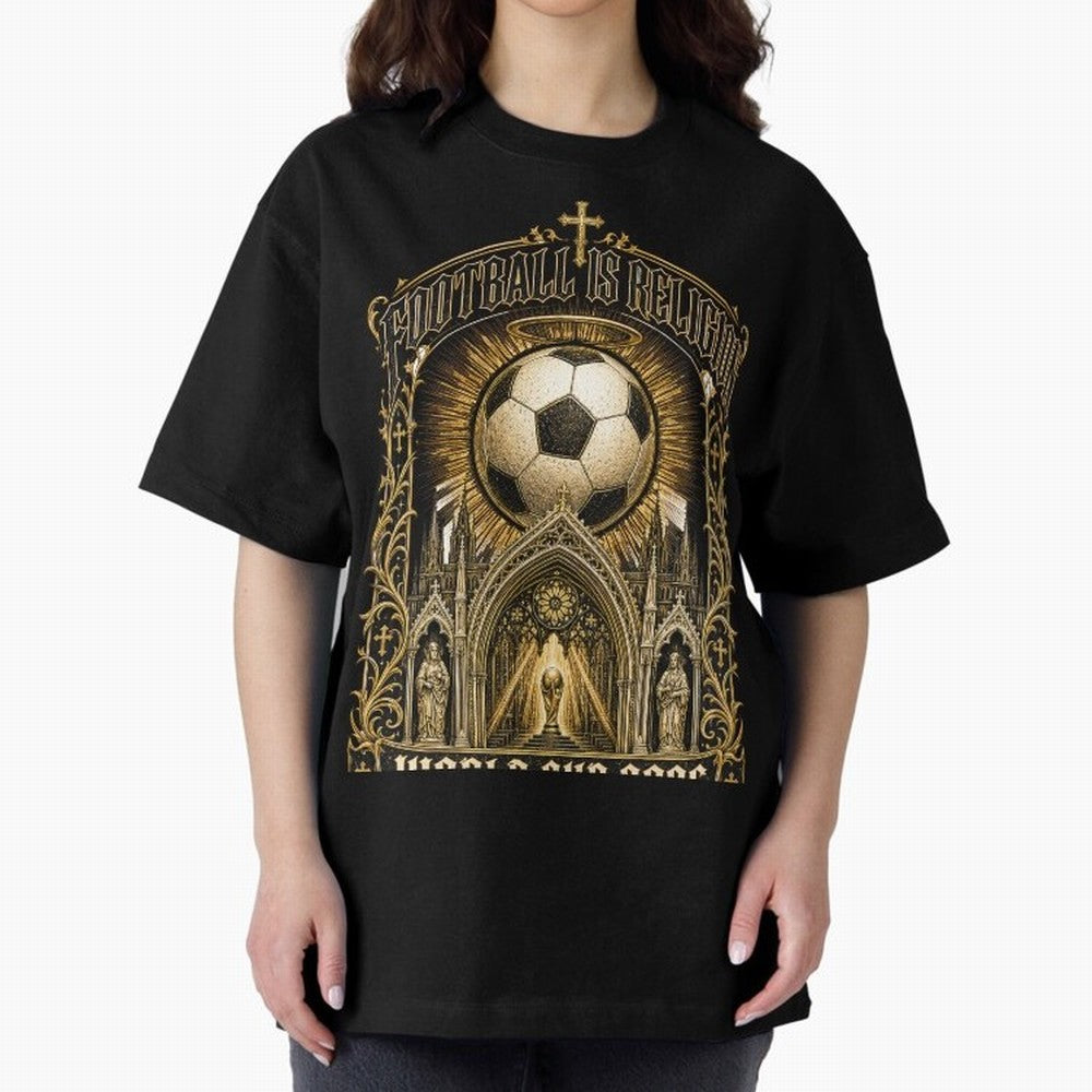 Football Is Religion World Cup 2026 Soccer T-Shirt Classic T-Shirt Celebrate the Next Chapter of FIFA World Cup 2026 for Fans of CR7 and England, Bringing Supporter Pride, Iconic Celebrations, Legendary Names and Global Match Day Energy; Great for
