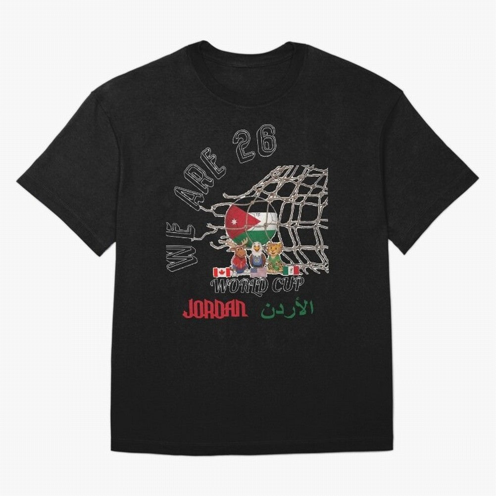World cup 26 - Jordan Classic T-Shirt Celebrate the Stars of FIFA World Cup 2026 USA Canada Mexico for Fans of Neymar and Argentina, France and Brazil, Bringing Stadium Chants, National Pride, Trophy Dreams and Unforgettable Football Memories;