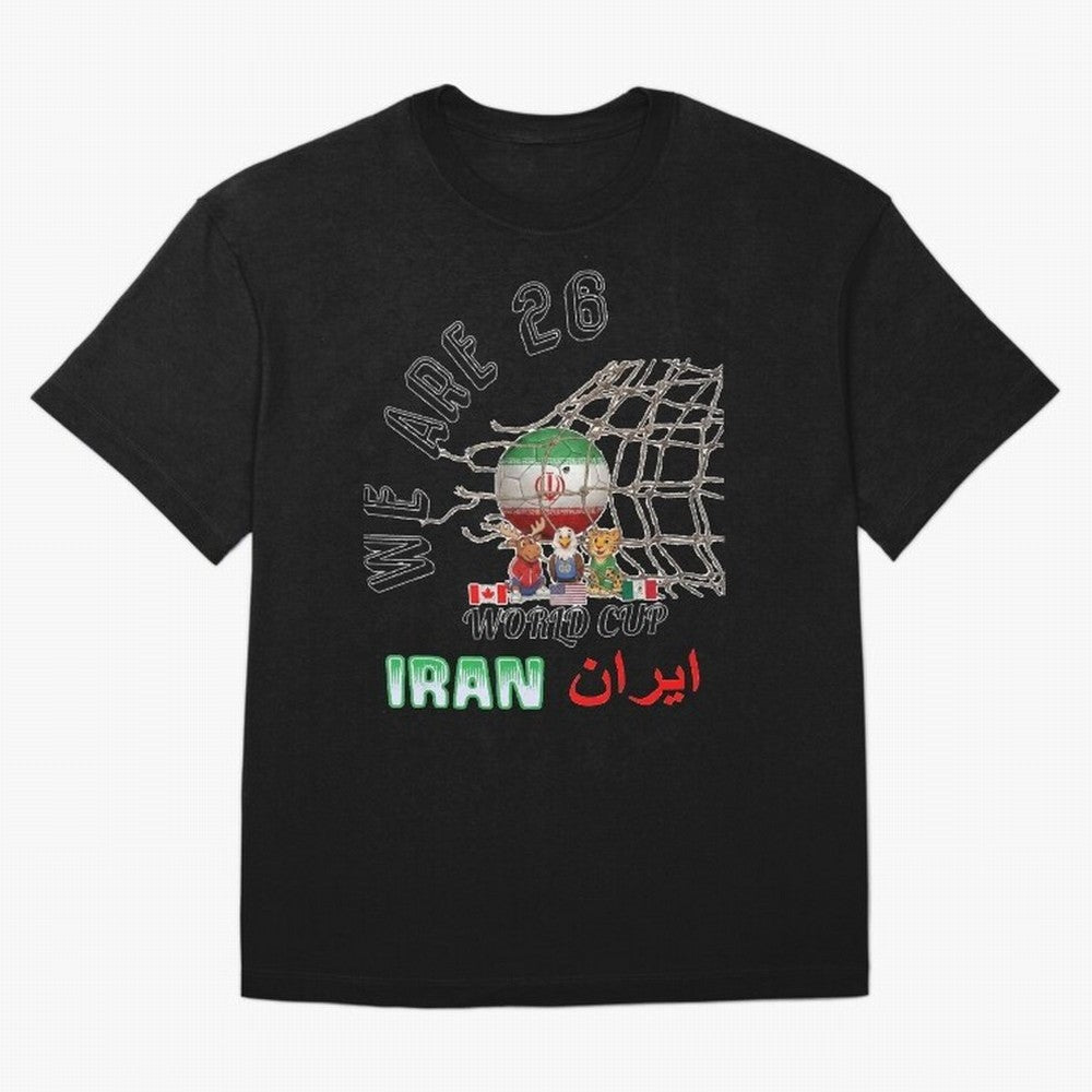 World cup 26 - Iran Classic T-Shirt Spotlight FIFA World Cup 2026 Group Stage Spirit, Centered on Spain and Netherlands, Messi, Game Day Rituals, Football Legends, Country Pride and the Road to the Final; Created for Match Day Parties, Soccer