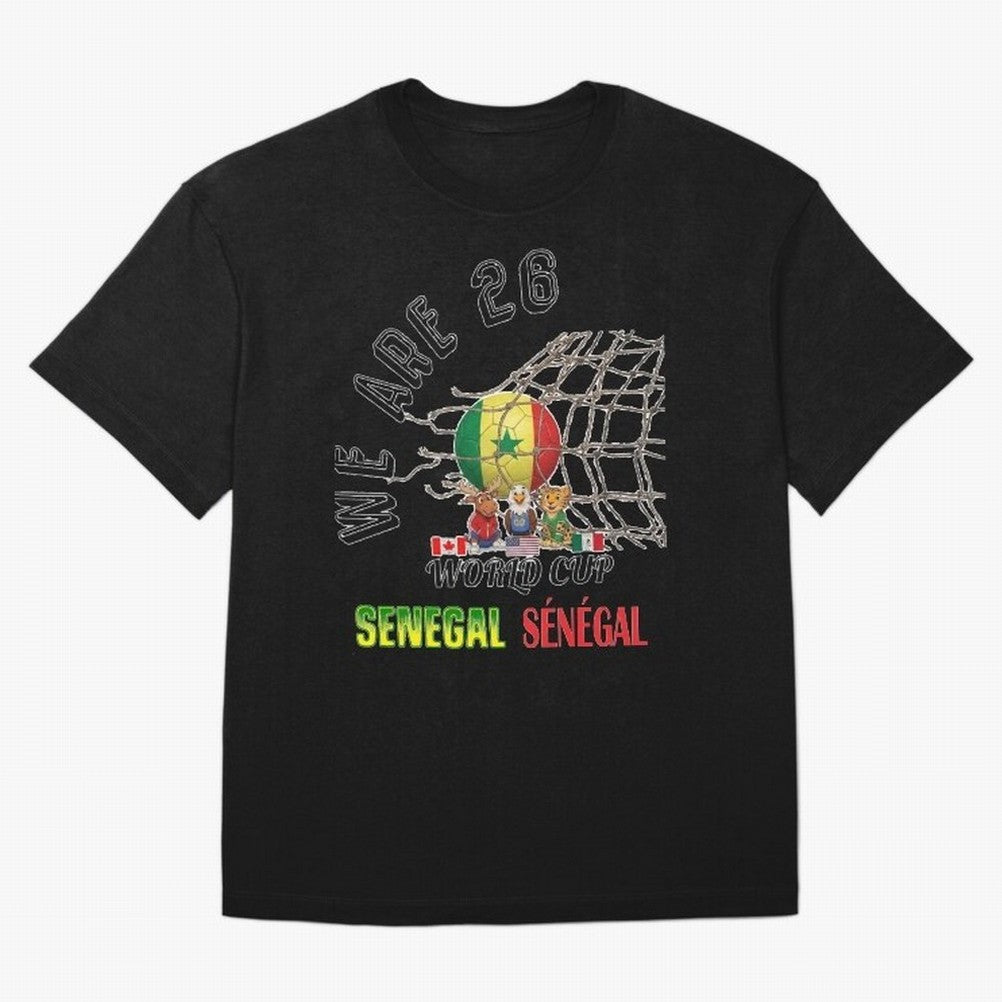 World cup 26 - Senegal Classic T-Shirt Fuel Match Day Hype around FIFA World Cup 2026 Group Stage, Neymar, Haaland and Cristiano Ronaldo, Argentina, France and Brazil, Champion Mindset, Group Stage Buzz, Knockout Tension and Passionate Fan Culture;