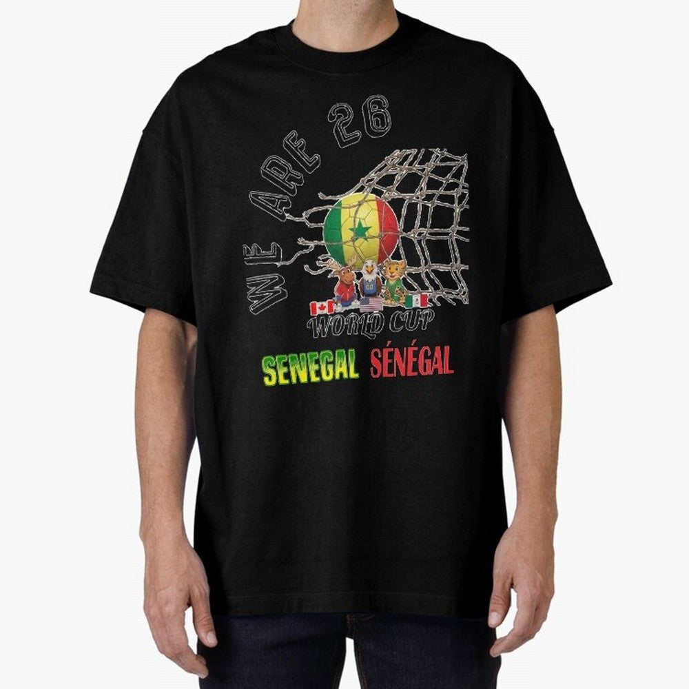 World cup 26 - Senegal Classic T-Shirt Fuel Match Day Hype around FIFA World Cup 2026 Group Stage, Neymar, Haaland and Cristiano Ronaldo, Argentina, France and Brazil, Champion Mindset, Group Stage Buzz, Knockout Tension and Passionate Fan Culture;