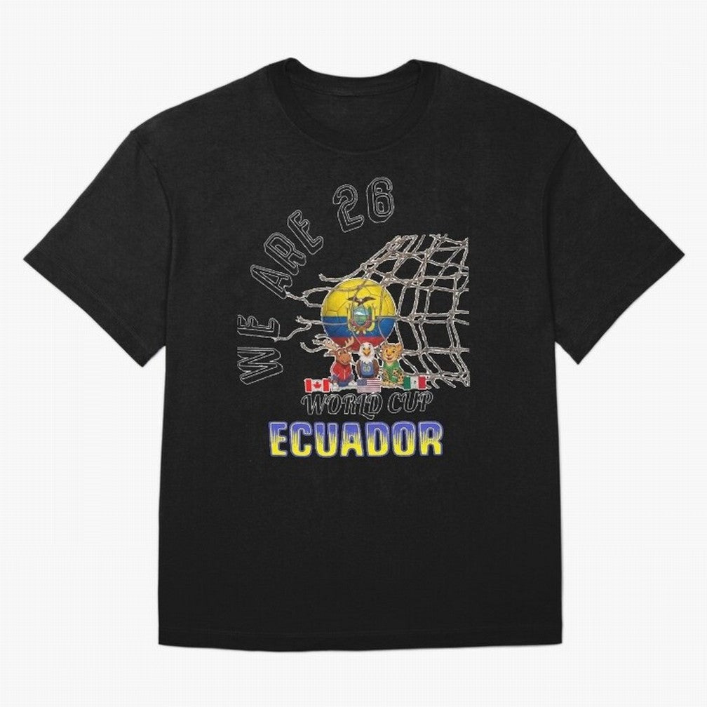 World cup 26 - Ecuador Classic T-Shirt Relive Global Football Passion for FIFA World Cup 2026 Group Stage, Filled with Cristiano Ronaldo, Haaland and CR7, Spain, Worldwide Fan Energy, Dramatic Goals, Stadium Lights and Championship Celebrations;