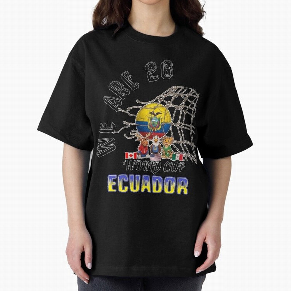 World cup 26 - Ecuador Classic T-Shirt Relive Global Football Passion for FIFA World Cup 2026 Group Stage, Filled with Cristiano Ronaldo, Haaland and CR7, Spain, Worldwide Fan Energy, Dramatic Goals, Stadium Lights and Championship Celebrations;