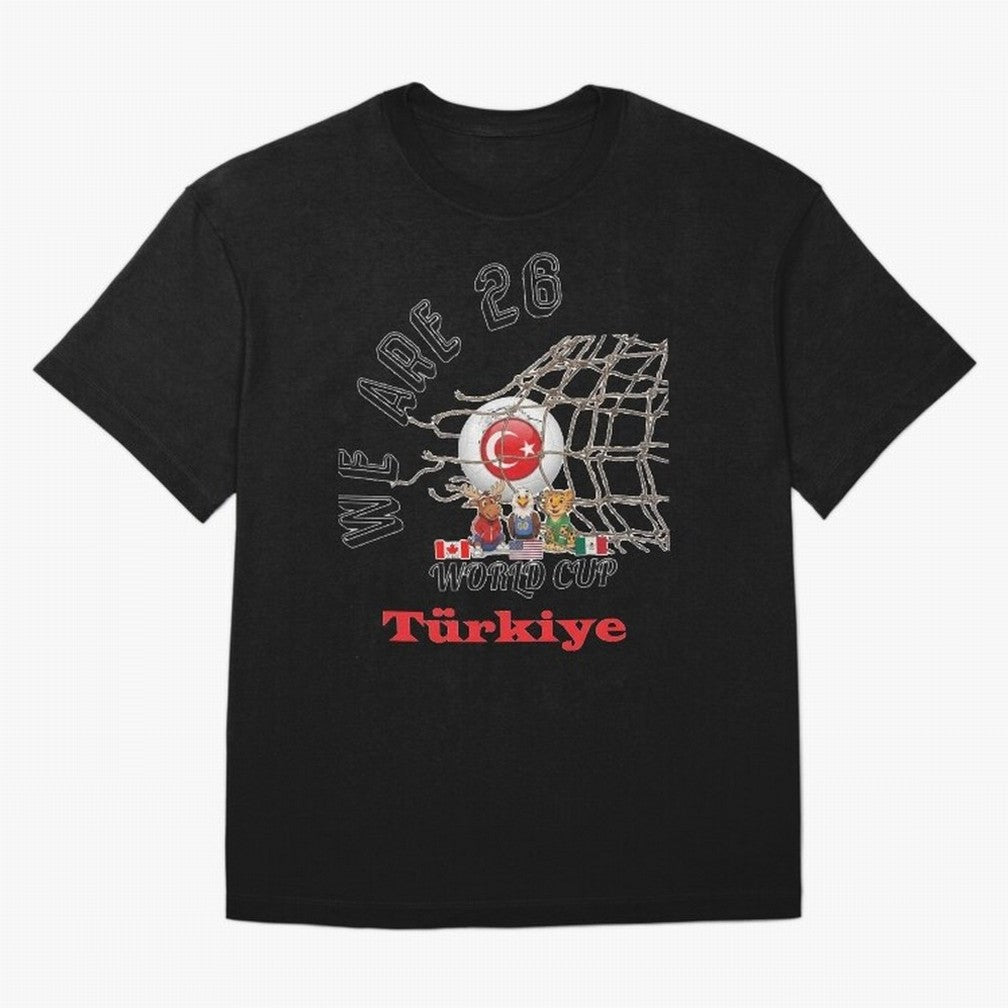 World cup 26 - Turkiye Classic T-Shirt Capture Match Day Hype around FIFA World Cup 2026 USA Canada Mexico, Messi, Argentina and Brazil, Game Day Rituals, Football Legends, Country Pride and the Road to the Final; Ideal for Football Dads, Football