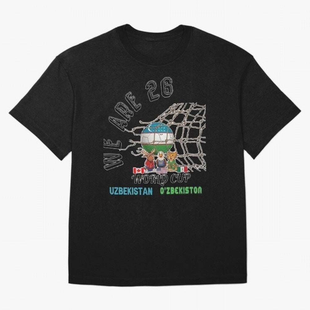 World cup 26 - Uzbekistan Classic T-Shirt Showcase Match Day Hype around FIFA World Cup 2026 USA Canada Mexico, Cristiano Ronaldo, Haaland and CR7, Brazil, Soccer Culture, Superstar Moments, National Team Dreams and Competitive Fire; Great for