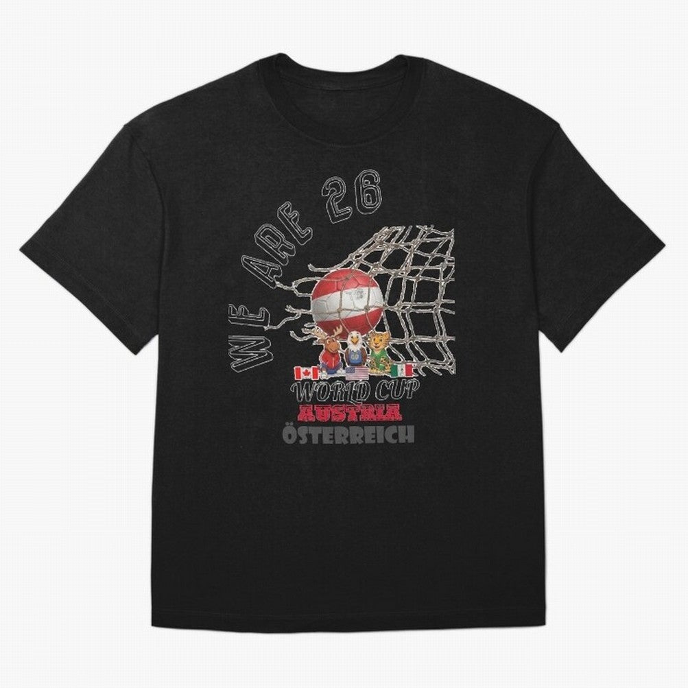 World cup 26 - Austria Classic T-Shirt Celebrate Soccer Greatness during FIFA World Cup 2026 Spirit, Connected to Portugal, Mbappe, Stadium Chants, National Pride, Trophy Dreams and Unforgettable Football Memories; Ideal for Football Dads, Football