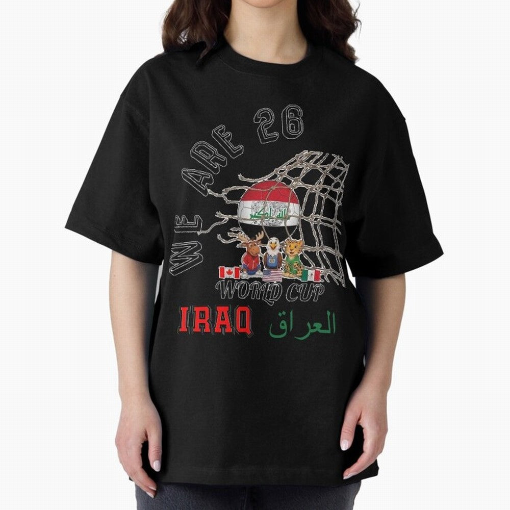 World cup 26 - Iraq Classic T-Shirt Represent Global Football Passion for FIFA World Cup 2026 Group Stage, Inspired by Neymar, England and Germany, Game Day Rituals, Football Legends, Country Pride and the Road to the Final; Perfect for Fans,