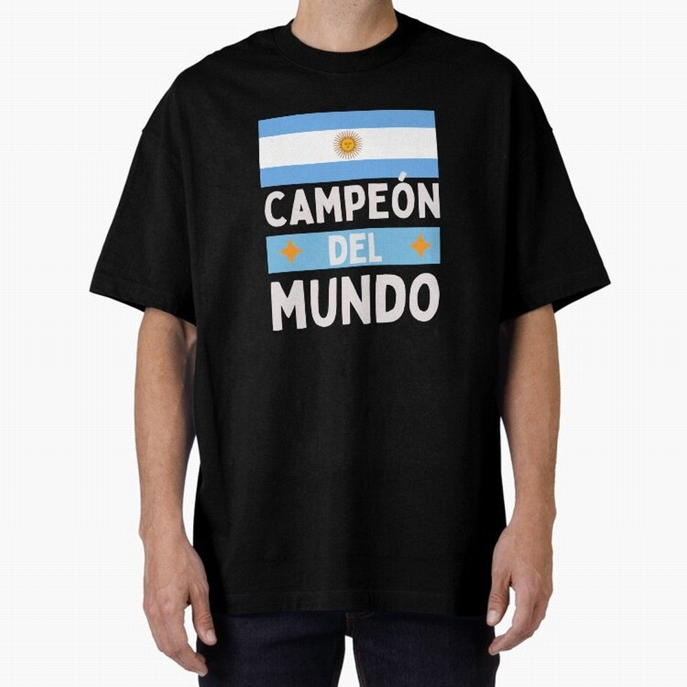 Argentina Campe¨®n del Mundo Classic T-Shirt Show Passion for the Stars of FIFA World Cup 2026 USA Canada Mexico Spirit, Connected to Argentina, France and Brazil, Neymar, Haaland and Cristiano Ronaldo, Global Supporter Spirit, Legendary Goals,
