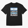 Argentina Campe¨®n del Mundo Classic T-Shirt Show Passion for the Stars of FIFA World Cup 2026 USA Canada Mexico Spirit, Connected to Argentina, France and Brazil, Neymar, Haaland and Cristiano Ronaldo, Global Supporter Spirit, Legendary Goals,
