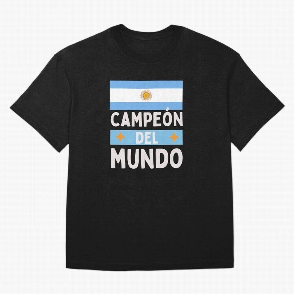 Argentina Campe¨®n del Mundo Classic T-Shirt Show Passion for the Stars of FIFA World Cup 2026 USA Canada Mexico Spirit, Connected to Argentina, France and Brazil, Neymar, Haaland and Cristiano Ronaldo, Global Supporter Spirit, Legendary Goals,