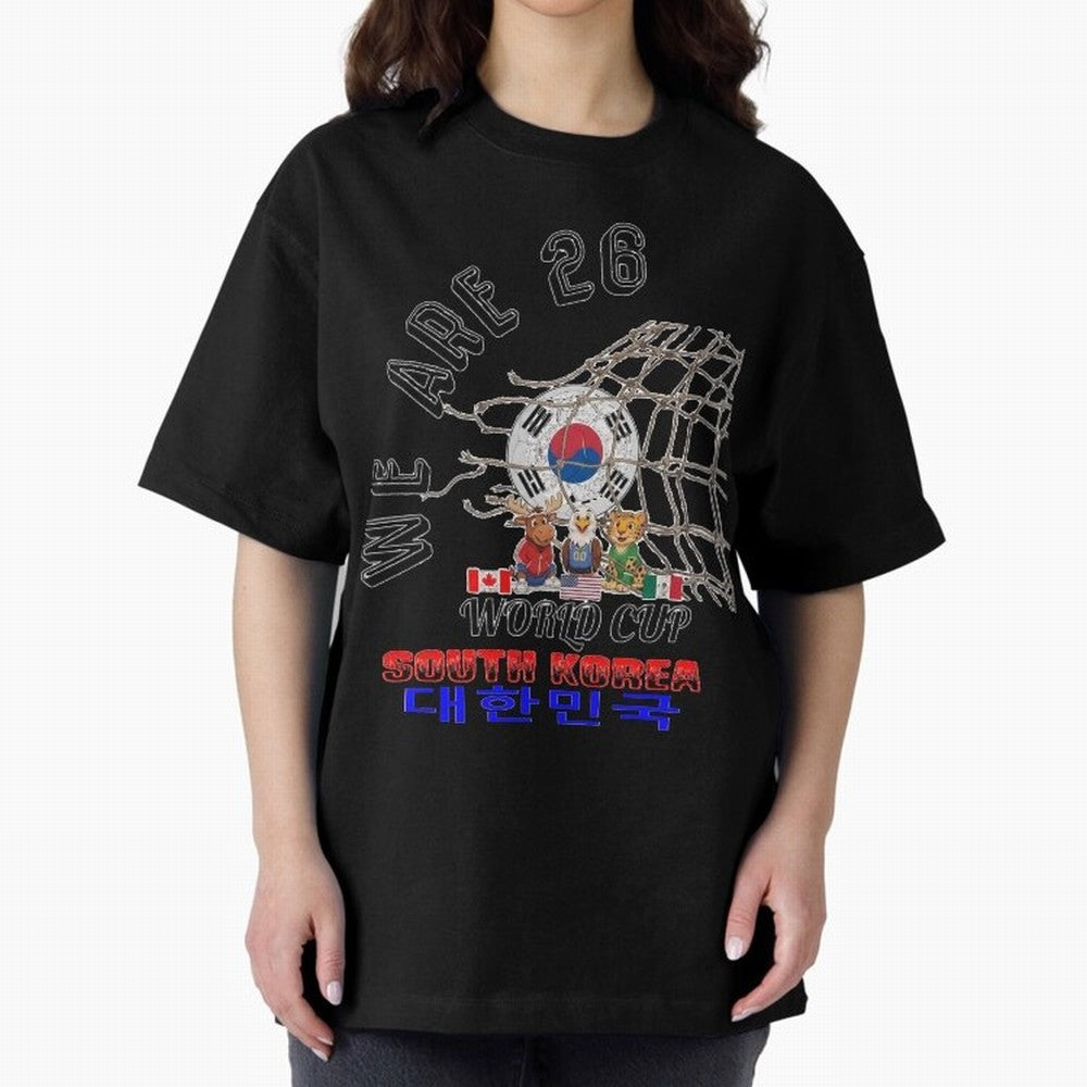 World cup 26 - South Korea Classic T-Shirt Bring Global Football Passion for FIFA World Cup 2026, Featuring CR7, Brazil, Goal Celebration Energy, Supporter Heritage, Football Icons and Worldwide Tournament Joy; Made for Die Hard Supporters, Soccer