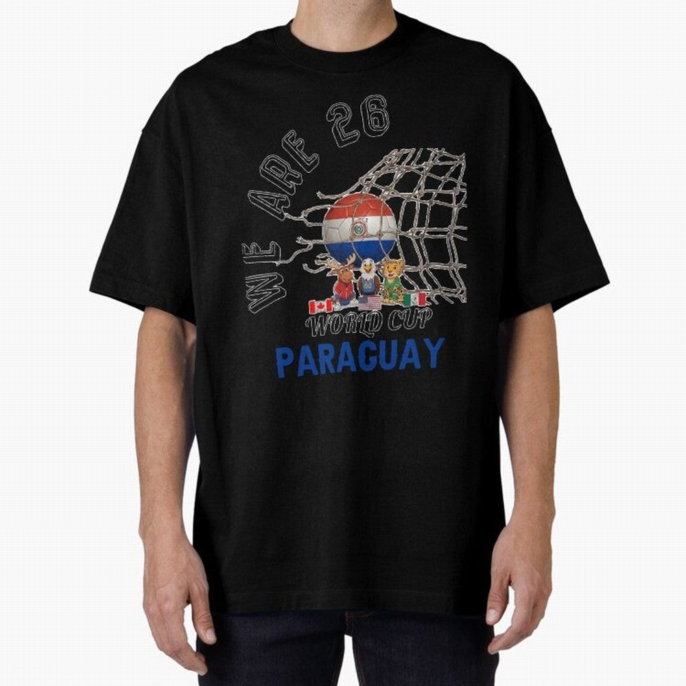 World cup 26 - Paraguay Classic T-Shirt Join Supporters Worldwide for Global Football Passion for FIFA World Cup 2026, Connected to Mbappe and Neymar, Spain and Netherlands, Sports Nostalgia, International Competition, Famous Players and
