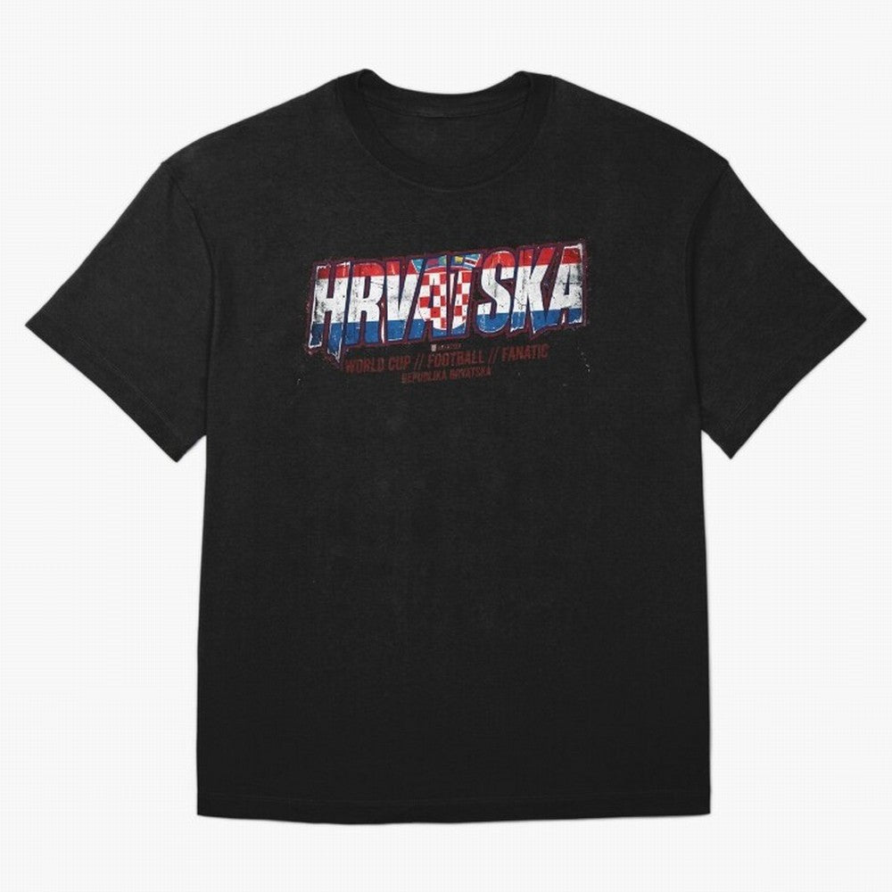 Croatia / Hrvatska Flag Soccer Fan Gift ¨C World Cup 2026 Classic T-Shirt Live for the Drama of Match Day Hype around FIFA World Cup 2026 Group Stage, Messi, Spain and Netherlands, Worldwide Fan Energy, Dramatic Goals, Stadium Lights and