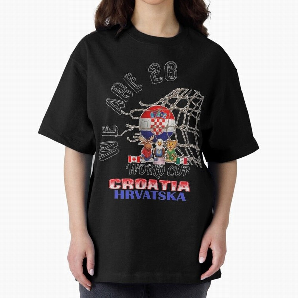 World cup 26 - Croatia Classic T-Shirt Celebrate Fan Favorites in FIFA World Cup 2026 Inspired by Haaland and Mbappe, Brazil, Portugal and Argentina Energy, Football History, Final Match Energy, Crowd Noise and Once in a Lifetime Moments; Created