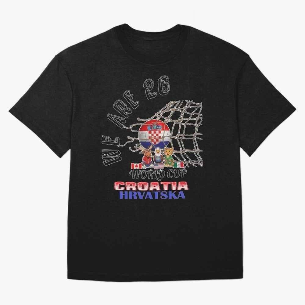 World cup 26 - Croatia Classic T-Shirt Celebrate Fan Favorites in FIFA World Cup 2026 Inspired by Haaland and Mbappe, Brazil, Portugal and Argentina Energy, Football History, Final Match Energy, Crowd Noise and Once in a Lifetime Moments; Created