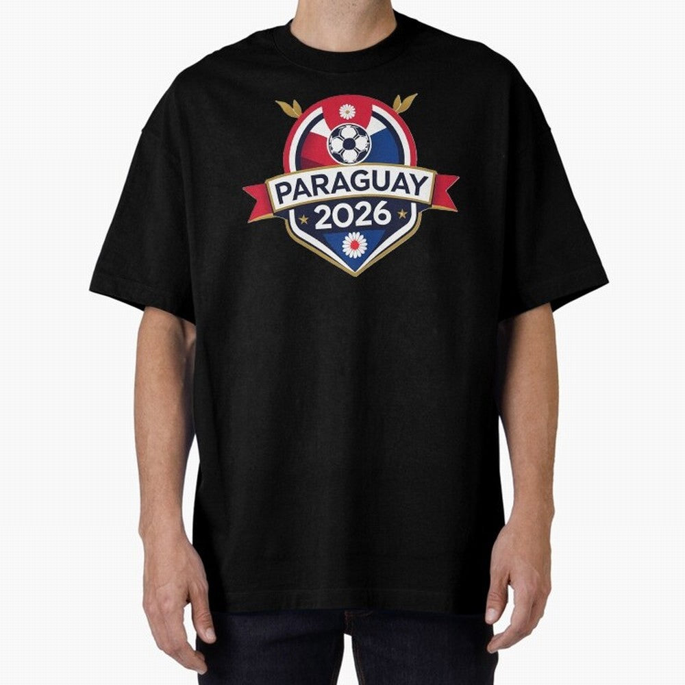 Paraguay WC2026 Classic T-Shirt Get Ready for the FIFA World Cup 2026 Journey through Mbappe and Neymar Highlights, Brazil, Portugal and Argentina Pride, Football History, Final Match Energy, Crowd Noise and Once in a Lifetime Moments; Perfect for