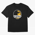 Golden Green Kangaroo Emblem Go Australia 2026 Supporter Design T-Shirt_83662099 Classic T-Shirt Fuel the Hype around Match Day Hype around FIFA World Cup 2026 USA Canada Mexico, Messi and Cristiano Ronaldo, England and Germany, Classic Soccer