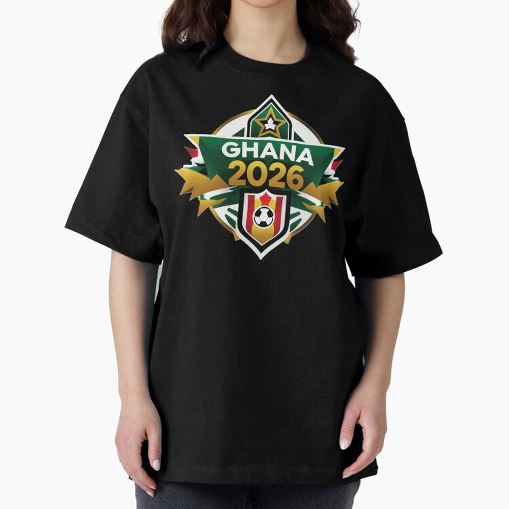 Ghana WC 2026 Classic T-Shirt Bring Supporter Culture to FIFA World Cup 2026 USA Canada Mexico Spirit, Centered on Brazil, Messi, Soccer Culture, Superstar Moments, National Team Dreams and Competitive Fire; Made for Collectors Who Enjoy Iconic