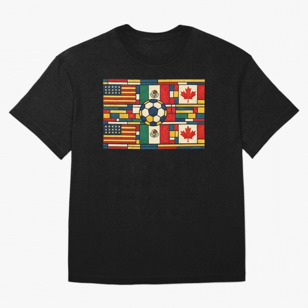 North American Football Flags World Cup Inspired Classic T-Shirt Show Fan Pride Across FIFA World Cup 2026 for Fans of Haaland and Argentina, Bringing Supporter Pride, Iconic Celebrations, Legendary Names and Global Match Day Energy; Made for