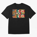 North American Football Flags World Cup Inspired Classic T-Shirt Show Fan Pride Across FIFA World Cup 2026 for Fans of Haaland and Argentina, Bringing Supporter Pride, Iconic Celebrations, Legendary Names and Global Match Day Energy; Made for