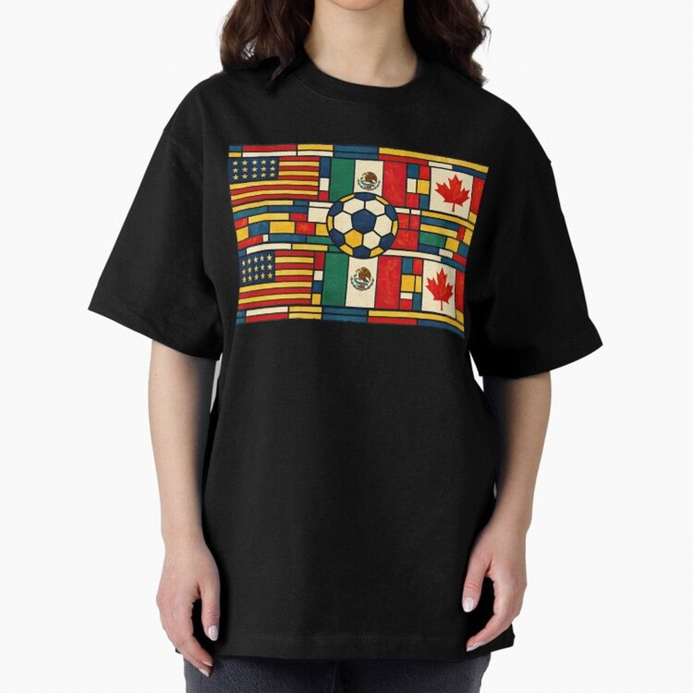 North American Football Flags World Cup Inspired Classic T-Shirt Show Fan Pride Across FIFA World Cup 2026 for Fans of Haaland and Argentina, Bringing Supporter Pride, Iconic Celebrations, Legendary Names and Global Match Day Energy; Made for