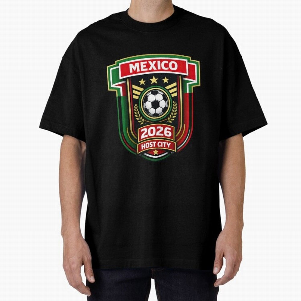 Mexico 2026 World Cup Host City Logo Classic T-Shirt Live the Energy of the FIFA World Cup 2026 USA Canada Mexico Journey through Messi, Neymar and Mbappe Highlights, England, France and Netherlands Pride, Supporter Pride, Iconic Celebrations,