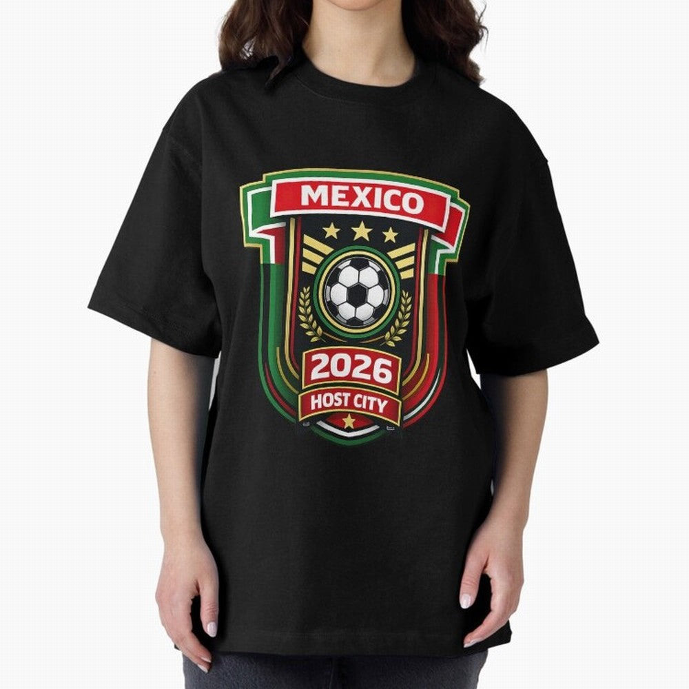 Mexico 2026 World Cup Host City Logo Classic T-Shirt Live the Energy of the FIFA World Cup 2026 USA Canada Mexico Journey through Messi, Neymar and Mbappe Highlights, England, France and Netherlands Pride, Supporter Pride, Iconic Celebrations,