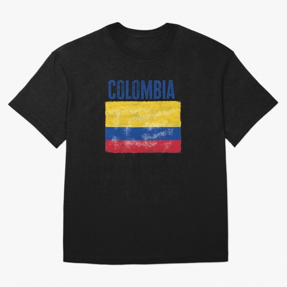 Colombia Classic T-Shirt Celebrate Rivalries and Pride in Global Football Passion for FIFA World Cup 2026 Group Stage, Centered on Messi, CR7 and Mbappe, Brazil, Supporter Pride, Iconic Celebrations, Legendary Names and Global Match Day Energy;