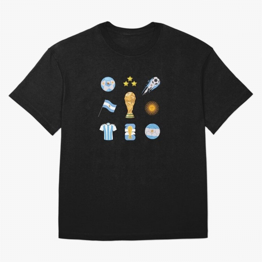 Argentina World Cup Champion 2026 Classic T-Shirt Support the FIFA World Cup 2026 USA Canada Mexico Journey through Cristiano Ronaldo Highlights, England, France and Netherlands Pride, Football Passion, Legendary Performances, Festival Vibes and