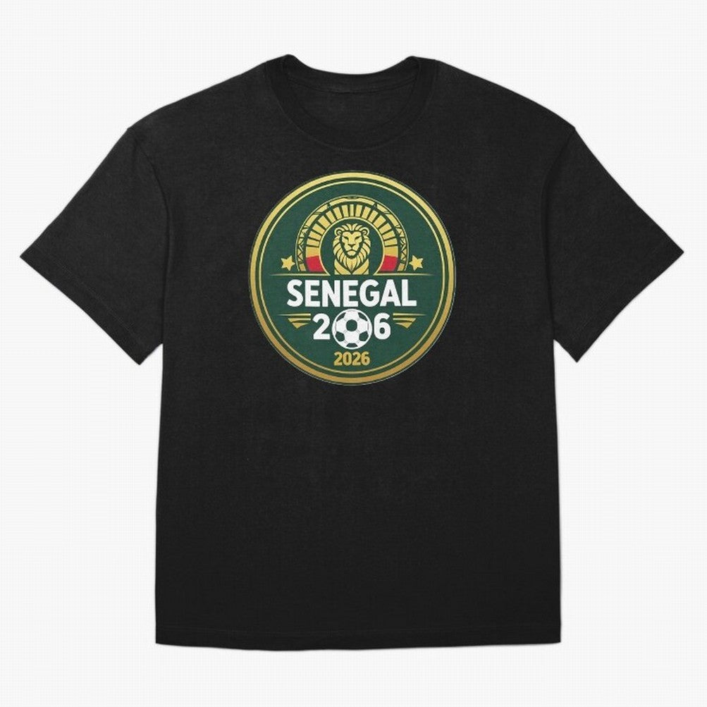 Senegal WC 2026 Classic T-Shirt Carry FIFA World Cup 2026 Group Stage Featuring Neymar, Haaland and Cristiano Ronaldo, Argentina Energy, Football History, Final Match Energy, Crowd Noise and Once in a Lifetime Moments; Great for Supporters Who Love