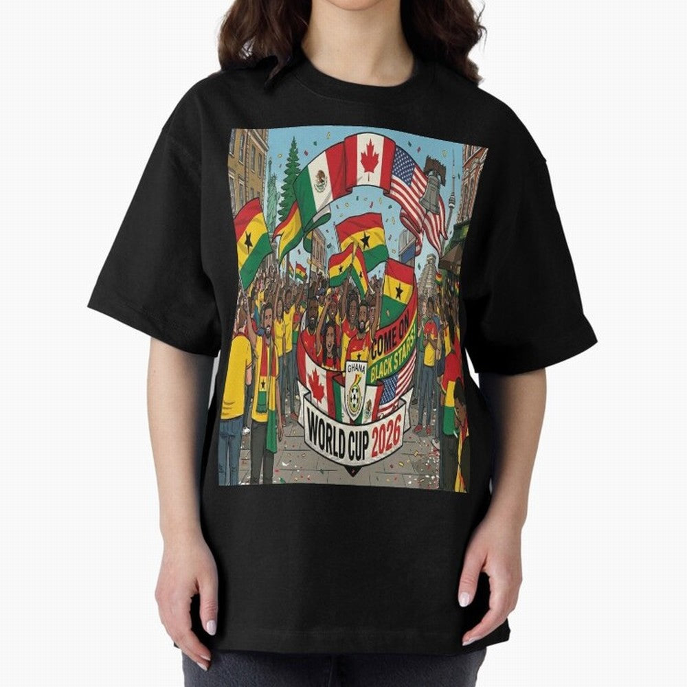 Ghana World Cup 2026 Classic T-Shirt Relive Legendary Nights from FIFA World Cup 2026 Group Stage Spirit, Connected to France and Portugal, Neymar, Supporter Pride, Iconic Celebrations, Legendary Names and Global Match Day Energy; Ideal for Fans