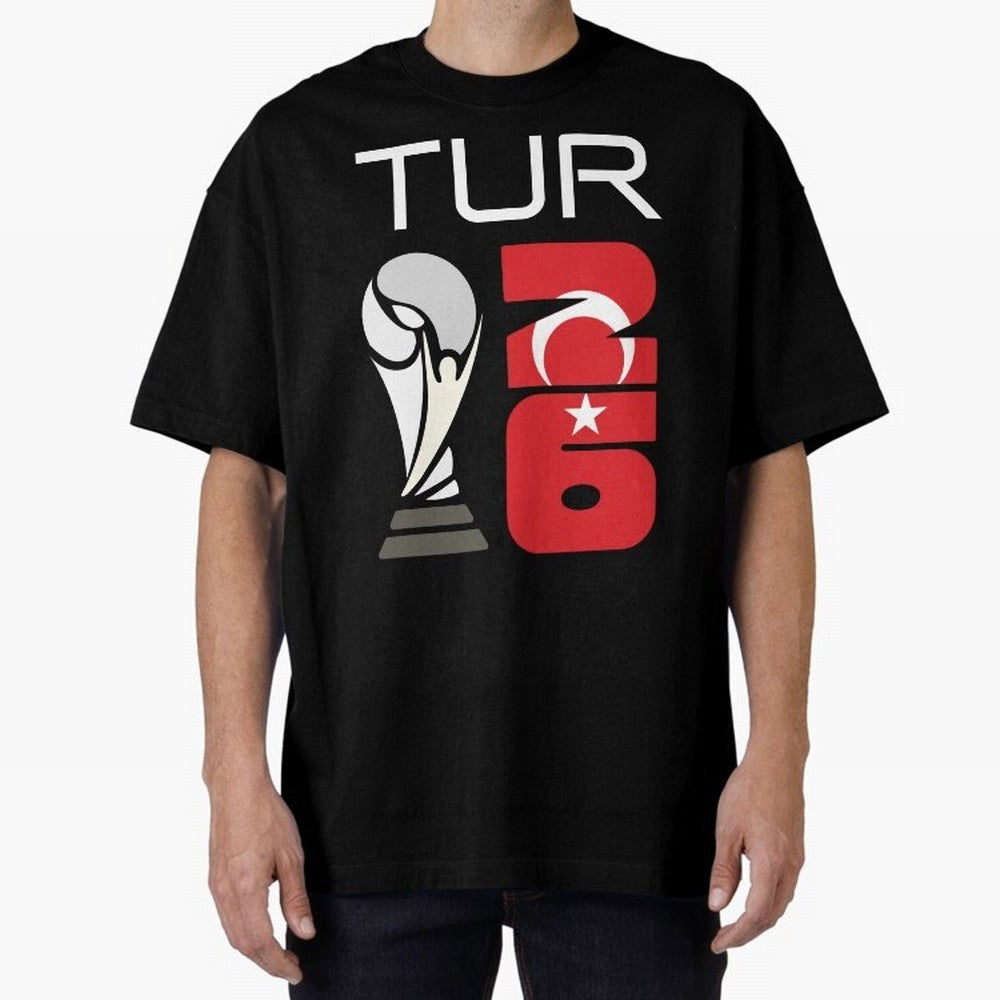 Turkey 2026 Soccer World Cup Trophy Turkish Flag Design Classic T-Shirt Bring Global Tournament Vibes to FIFA World Cup 2026 Group Stage for Fans of Messi, CR7 and Mbappe and France, Bringing Soccer Culture, Superstar Moments, National Team Dreams