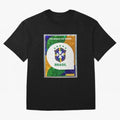 STICKER BRAZIL WORLD CUP 2026 Classic T-Shirt Showcase FIFA World Cup 2026 USA Canada Mexico for Fans of Neymar and Spain, Bringing Championship Spirit, Famous Goals, Roaring Crowds and International Football Unity; Created for Match Day Parties,