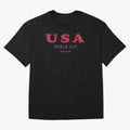 USA World Cup 2026 Soccer Fan Shirt | American Flag Football Retro Patriotic Design Classic T-Shirt Feel FIFA World Cup 2026 Group Stage Made for Messi, England, France and Netherlands Energy, Football Passion, Legendary Performances, Festival