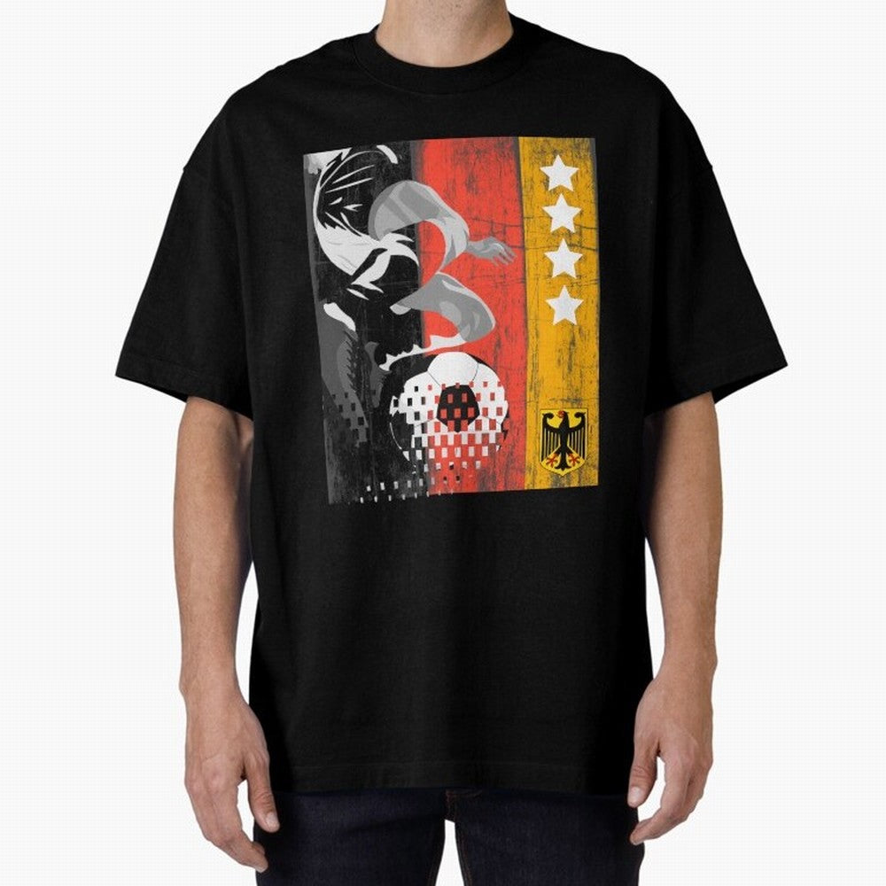 Fan Design Germany 2026 Classic T-Shirt Keep the Match Day Mood of FIFA World Cup 2026 USA Canada Mexico for Fans of Cristiano Ronaldo, Haaland and CR7 and England, France and Netherlands, Bringing Classic Soccer Heritage, Championship Pressure,