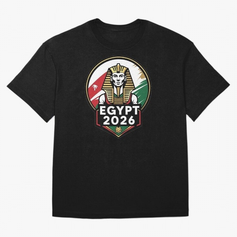 Egypt 2026 Sports Classic T-Shirt Stand Proud for the FIFA World Cup 2026 Journey through Messi, CR7 and Mbappe Highlights, Brazil Pride, Game Day Rituals, Football Legends, Country Pride and the Road to the Final; Made for Die Hard Supporters,