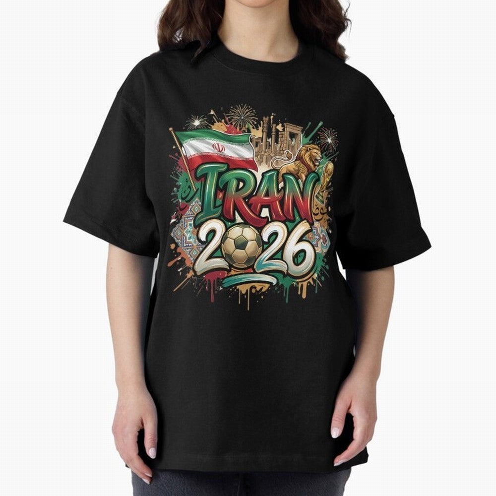 Iran World Cup 2026 Football Legacy Classic T-Shirt Treasure the FIFA World Cup 2026 Journey through Messi Highlights, Portugal Pride, Match Day Excitement, Supporter Culture, Golden Goals and Global Football Passion; Built for Supporters Chasing