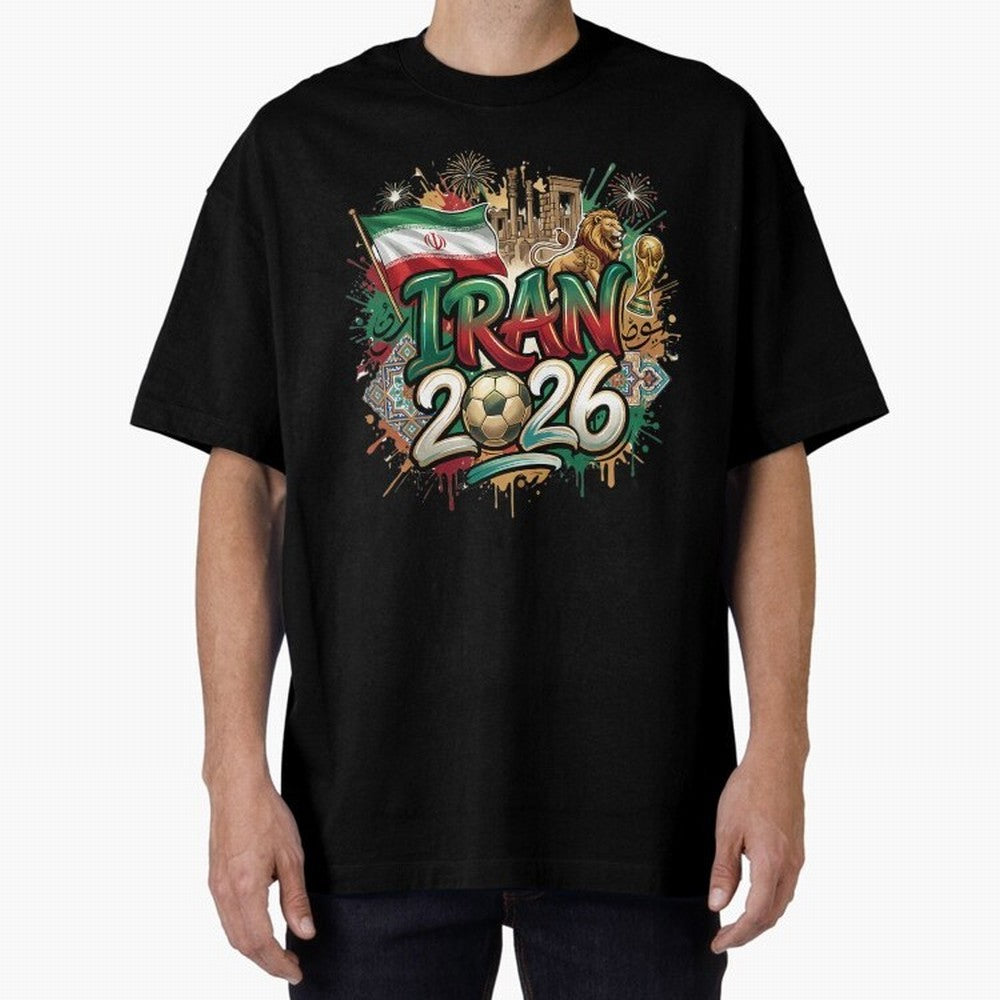 Iran World Cup 2026 Football Legacy Classic T-Shirt Treasure the FIFA World Cup 2026 Journey through Messi Highlights, Portugal Pride, Match Day Excitement, Supporter Culture, Golden Goals and Global Football Passion; Built for Supporters Chasing
