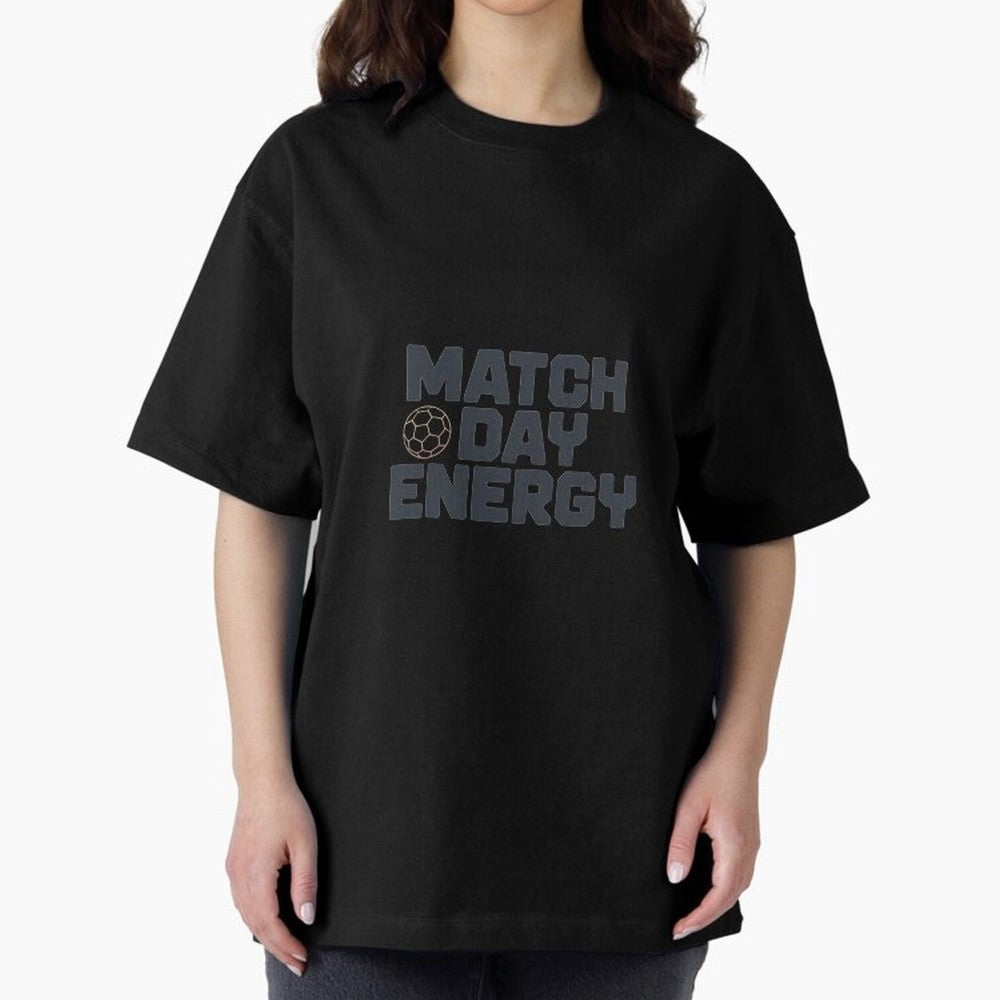 Match Day Energy Soccer | Football Game Day for Sports Classic T-Shirt Show Support during FIFA World Cup 2026 Group Stage for Fans of Messi, Neymar and Mbappe and Brazil, Bringing Championship Spirit, Famous Goals, Roaring Crowds and International