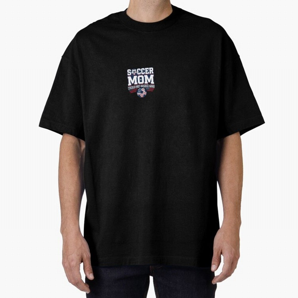 Soccer Mom World Cup Bold Text | 2026 Football Mom Classic T-Shirt Wear the Spirit of Global Football Passion for FIFA World Cup 2026, Driven by Mbappe, Germany, Championship Spirit, Famous Goals, Roaring Crowds and International Football Unity;