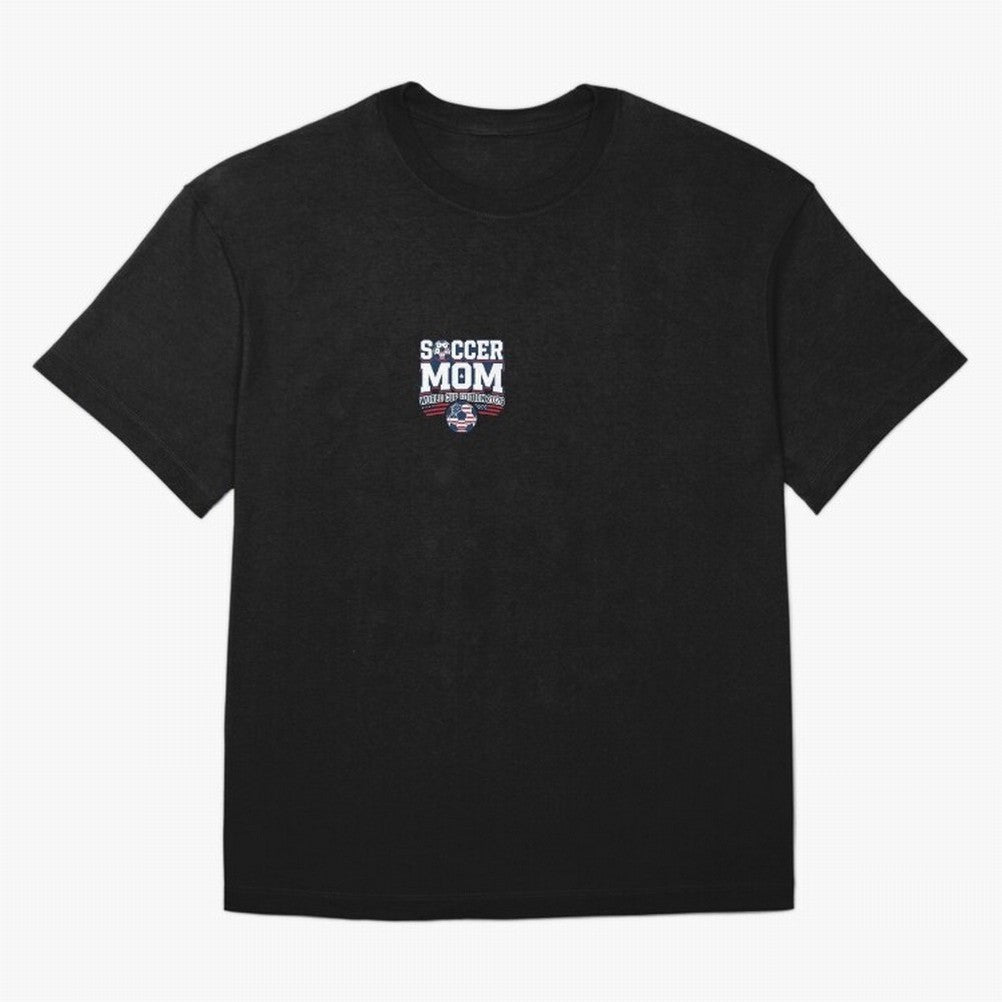 Soccer Mom World Cup Bold Text | 2026 Football Mom Classic T-Shirt Wear the Spirit of Global Football Passion for FIFA World Cup 2026, Driven by Mbappe, Germany, Championship Spirit, Famous Goals, Roaring Crowds and International Football Unity;