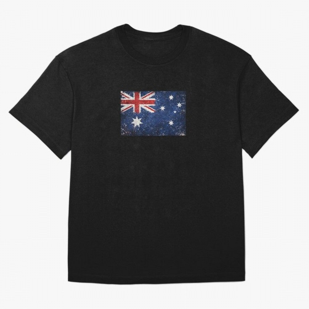 Australia Football World Cup Flag | Grunge Socceroos Soccer Classic T-Shirt Support Your Favorite Stars during FIFA World Cup 2026 for Fans of Messi, CR7 and Mbappe and England, Bringing Soccer Culture, Superstar Moments, National Team Dreams and