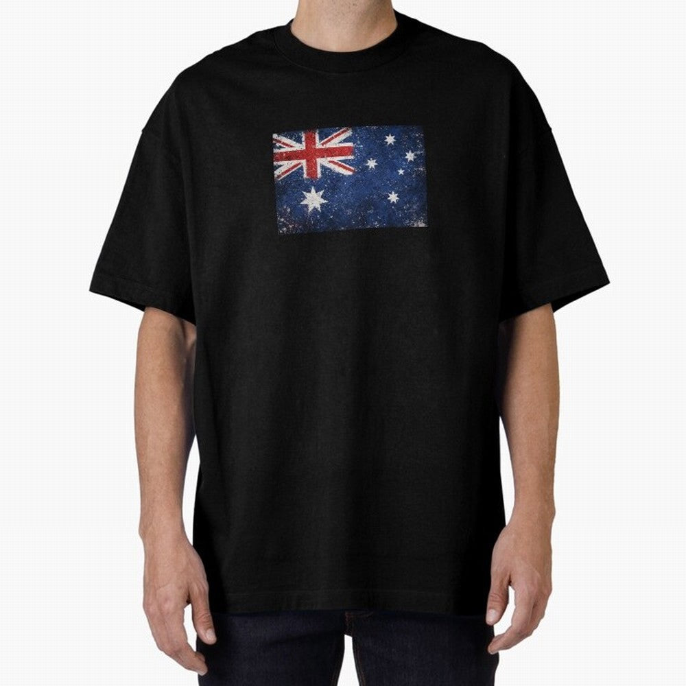 Australia Football World Cup Flag | Grunge Socceroos Soccer Classic T-Shirt Support Your Favorite Stars during FIFA World Cup 2026 for Fans of Messi, CR7 and Mbappe and England, Bringing Soccer Culture, Superstar Moments, National Team Dreams and