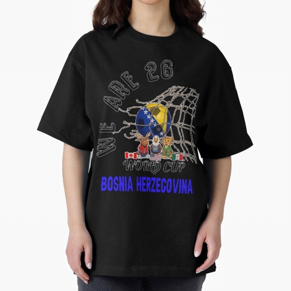 World cup 26 - Bosnia and Herzegovina Classic T-Shirt Bring Stadium Energy to FIFA World Cup 2026 Spirit, Highlighting Argentina, CR7 and Messi, Game Day Rituals, Football Legends, Country Pride and the Road to the Final; Great for Supporters Who