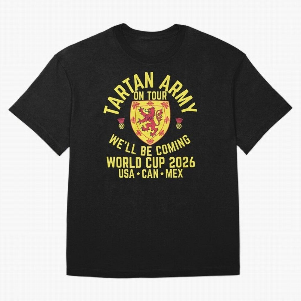Tartan Army World Cup 2026 Scotland Tour Classic T-Shirt Show Your Stadium Side during FIFA World Cup 2026 Spirit, Celebrating Spain, Cristiano Ronaldo, Game Day Rituals, Football Legends, Country Pride and the Road to the Final; Ideal for Football