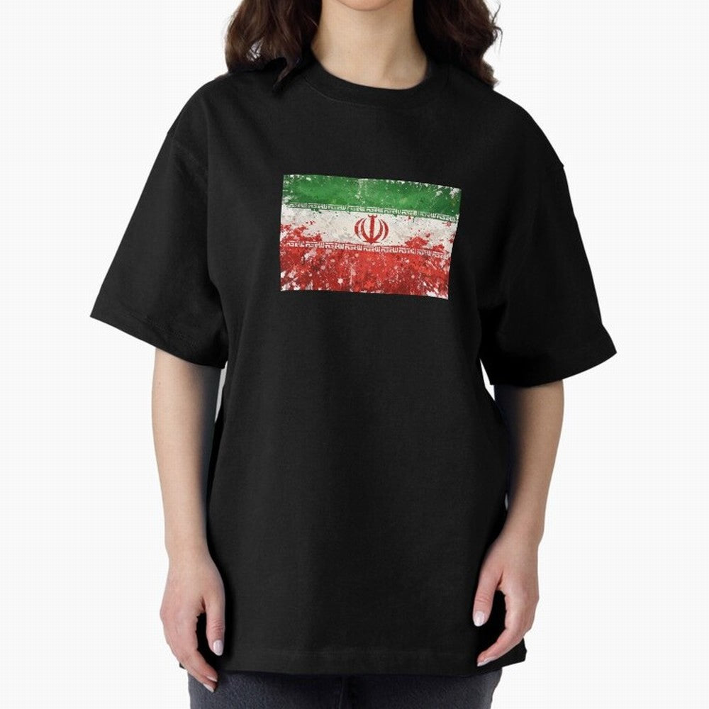 Iran Football World Cup Flag | Grunge Iranian Soccer Art Classic T-Shirt Join Global Football Passion for FIFA World Cup 2026 USA Canada Mexico, with Mbappe, England, France and Netherlands, Football Passion, Legendary Performances, Festival Vibes